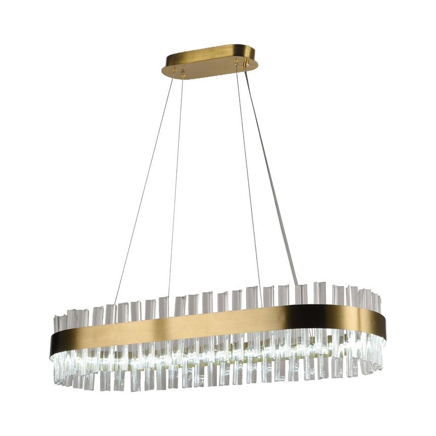 LED Dimmable crystal chandelier on a string LED/45W/230V 3000-6500K + remote control