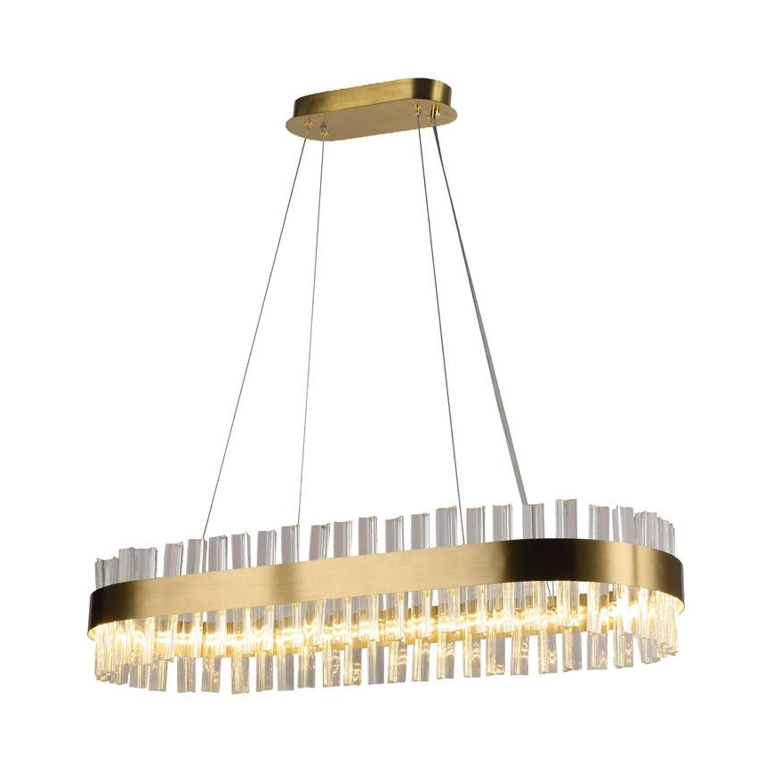 LED Dimmable crystal chandelier on a string LED/45W/230V 3000-6500K + remote control