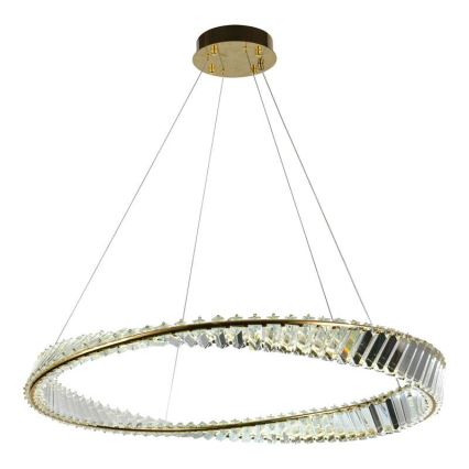 LED Dimmable crystal chandelier on a string LED/50W/230V 3000-6500K + remote control
