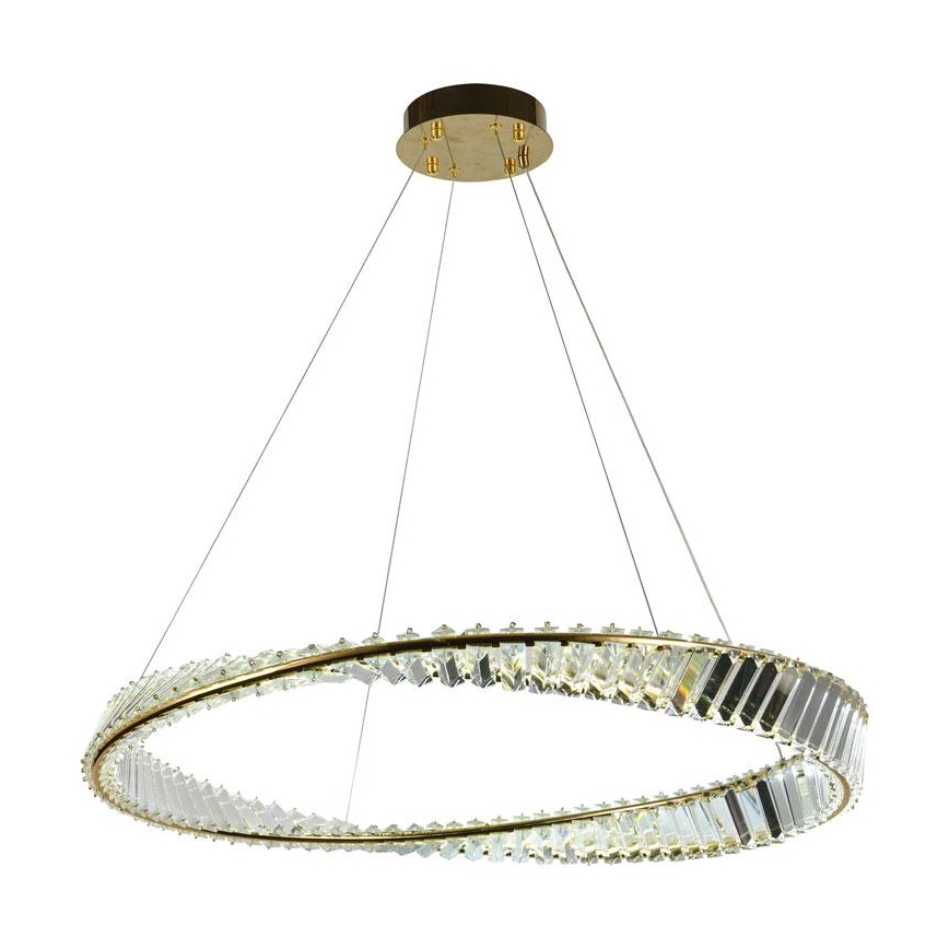 LED Dimmable crystal chandelier on a string LED/50W/230V 3000-6500K + remote control