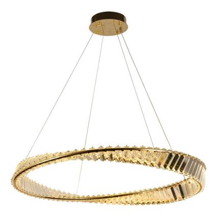 LED Dimmable crystal chandelier on a string LED/50W/230V 3000-6500K + remote control