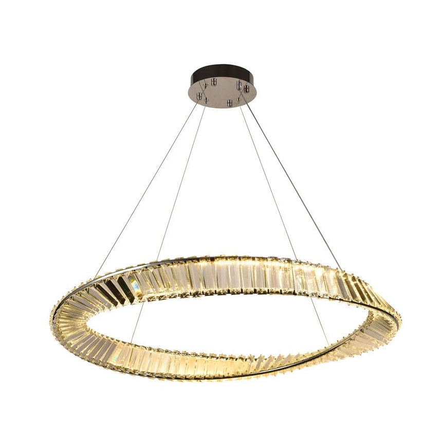 LED Dimmable crystal chandelier on a string LED/50W/230V 3000-6500K + remote control