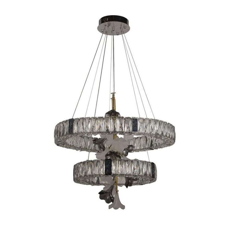 LED Dimmable crystal chandelier on a string LED/70W/230V 3000-6500K + remote control