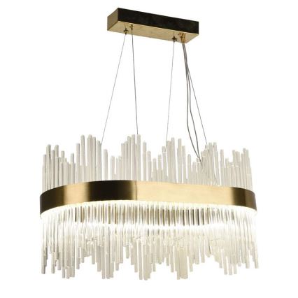 LED Dimmable crystal chandelier on a string LED/70W/230V 3000-6500K + remote control