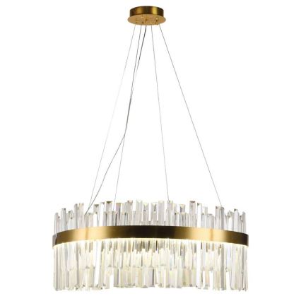 LED Dimmable crystal chandelier on a string LED/80W/230V 3000-6500K + remote control