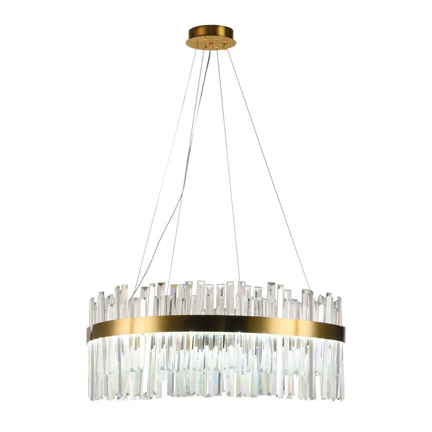 LED Dimmable crystal chandelier on a string LED/80W/230V 3000-6500K + remote control