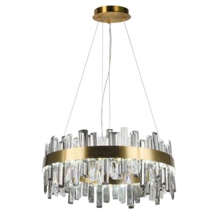 LED Dimmable crystal chandelier on a string LED/80W/230V 3000-6500K + remote control