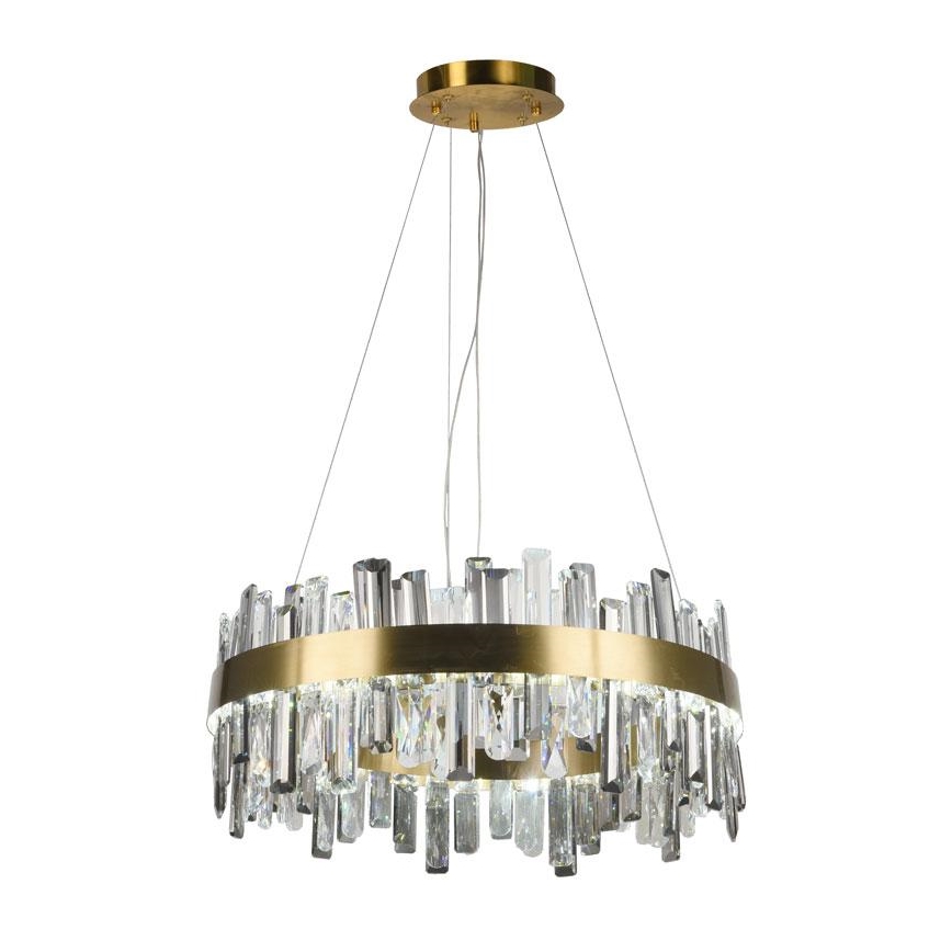 LED Dimmable crystal chandelier on a string LED/80W/230V 3000-6500K + remote control
