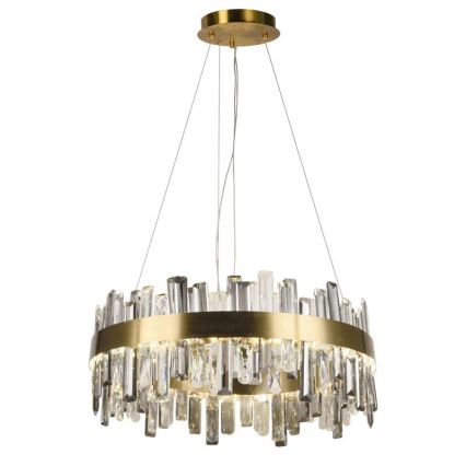 LED Dimmable crystal chandelier on a string LED/80W/230V 3000-6500K + remote control