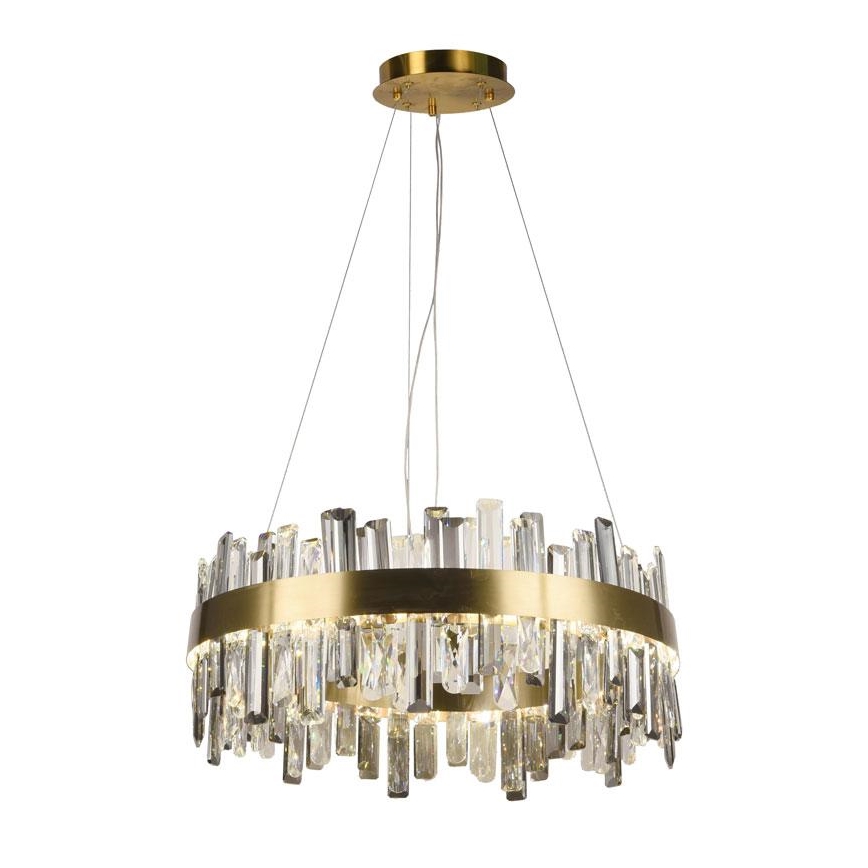 LED Dimmable crystal chandelier on a string LED/80W/230V 3000-6500K + remote control