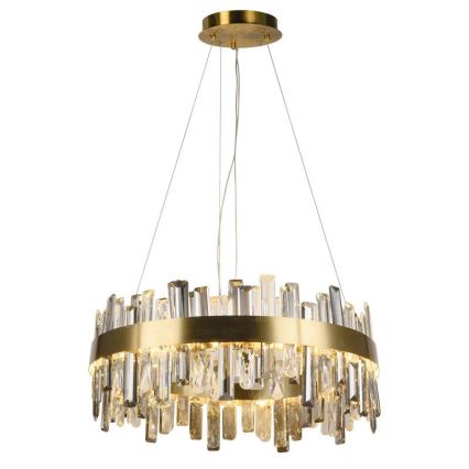 LED Dimmable crystal chandelier on a string LED/80W/230V 3000-6500K + remote control