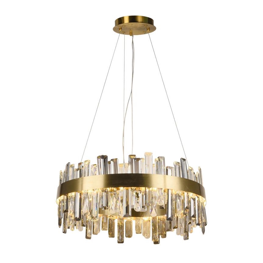 LED Dimmable crystal chandelier on a string LED/80W/230V 3000-6500K + remote control