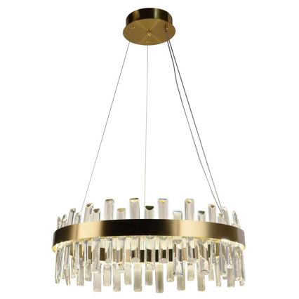 LED Dimmable crystal chandelier on a string LED/80W/230V 3000-6500K + remote control