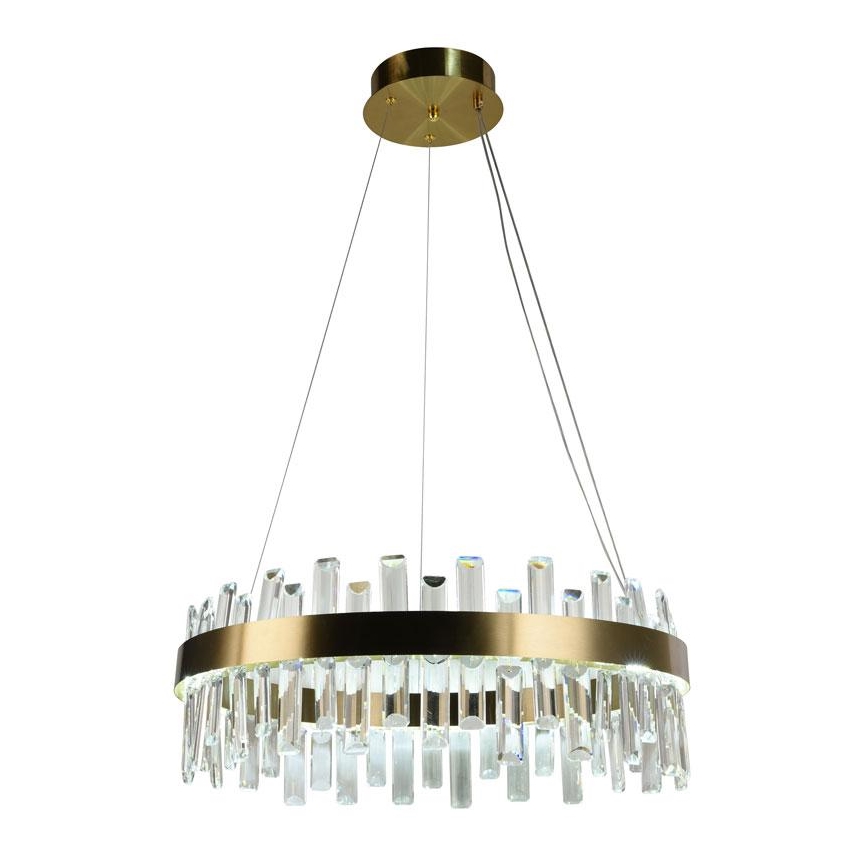 LED Dimmable crystal chandelier on a string LED/80W/230V 3000-6500K + remote control
