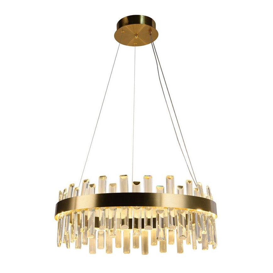 LED Dimmable crystal chandelier on a string LED/80W/230V 3000-6500K + remote control