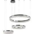 LED Dimmable Crystal Chandelier on Cable THALIA LED/120W/230V 3000-6000K + Remote Control
