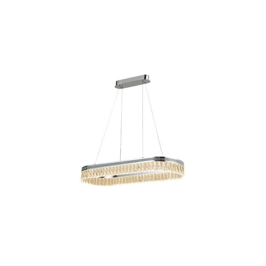 Dimmable LED Cable-Suspended Crystal Chandelier THALIA LED/50W/230V 3000-6000K + Remote Control