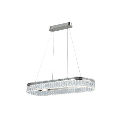 Dimmable LED Cable-Suspended Crystal Chandelier THALIA LED/50W/230V 3000-6000K + Remote Control