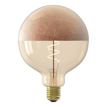 LED Dimmable Filament Bulb with Decorative Cap FILAMENT G125 E27/4W/230V 1800K Copper CRI 90