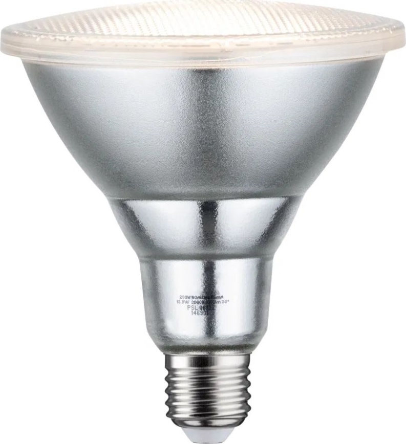 LED Dimmable floodlight bulb PAR38 E27/13,8W/230V 3000K - Paulmann 28826