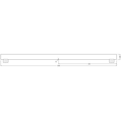 LED Dimmable fluorescent tube S14s/9,9W/230V 2700K 100 cm CRI 90 - Osram