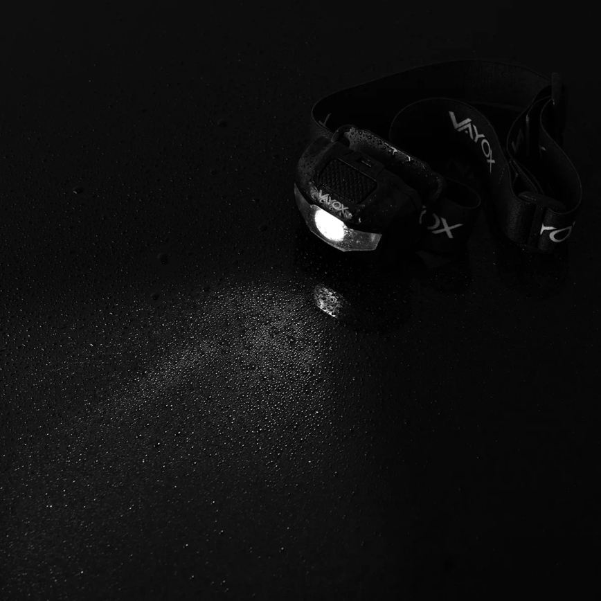 LED Dimmable headlamp 3xLED/3xAAA IPX4 100 shiny