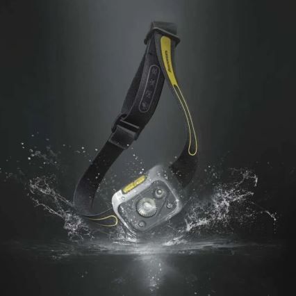 LED Dimmable headlamp with sensor GP DISCOVERY CHW54 LED/3xAAA IPX5