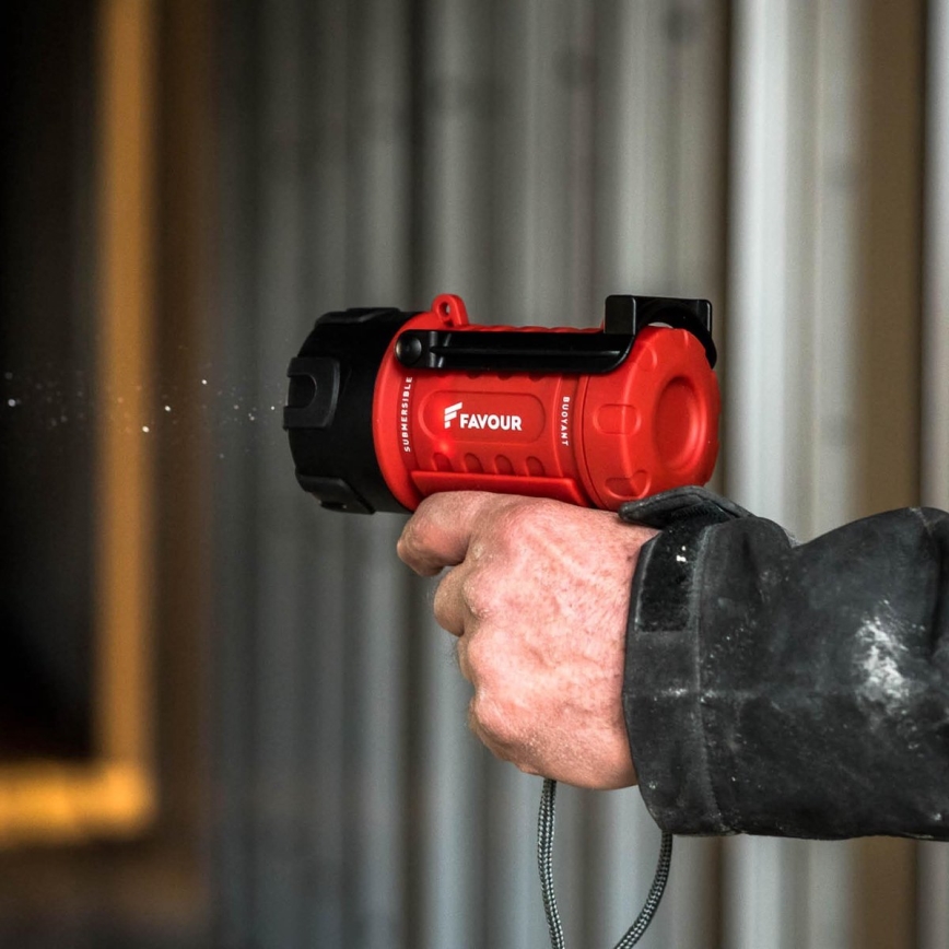 LED Dimmable heavy-duty flashlight LED/5W/3xC IP67