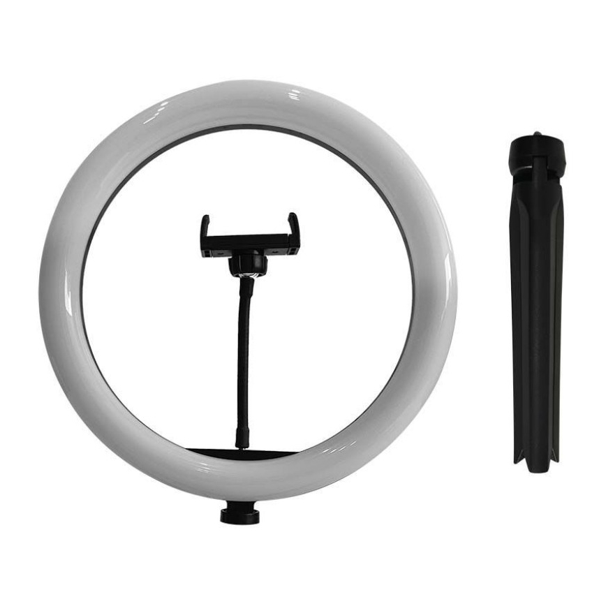 LED Dimmable lamp with tripod and holder for vlogging LED/10W/5V 3200-5500K