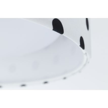 LED Dimmable children's ceiling light SMART GALAXY KIDS LED/24W/230V 3000-6500K dots white/black + remote control