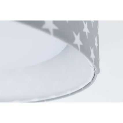 LED Dimmable children's ceiling light SMART GALAXY KIDS LED/24W/230V 3000-6500K stars grey/white + remote control