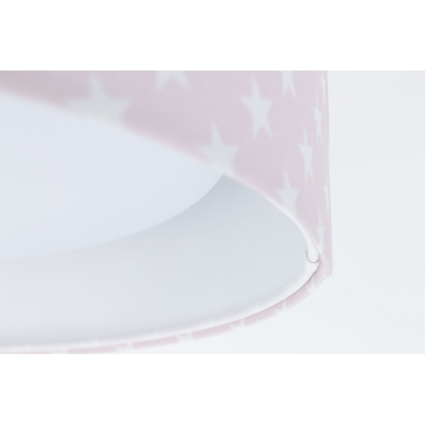 LED Dimmable children's ceiling light SMART GALAXY KIDS LED/24W/230V 3000-6500K stars pink/white + remote control