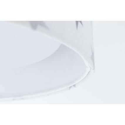 LED Dimmable children's ceiling light SMART GALAXY KIDS LED/24W/230V 3000-6500K stars white/grey/blue + remote control