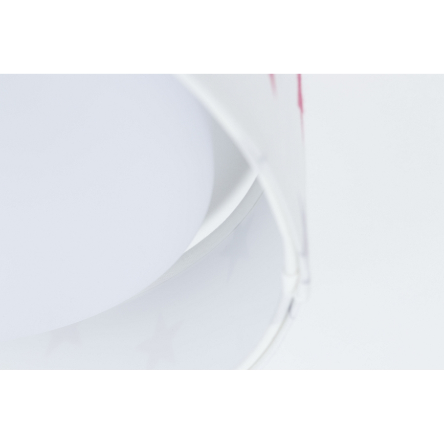 LED Dimmable children's ceiling light SMART GALAXY KIDS LED/24W/230V 3000-6500K stars white/pink/grey + remote control