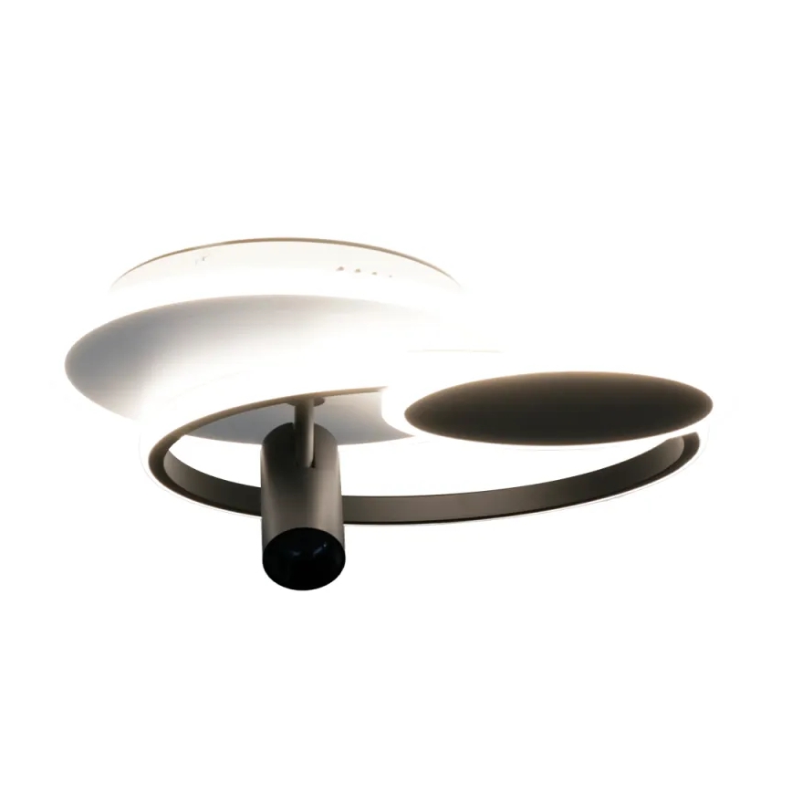 LED Dimmable ceiling light LED/65W/230V 3000-6500K white/black + remote control