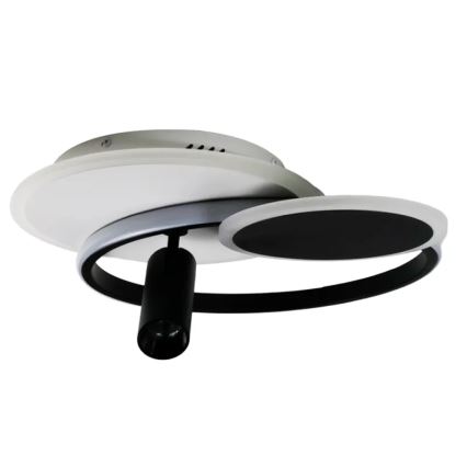 LED Dimmable ceiling light LED/65W/230V 3000-6500K white/black + remote control