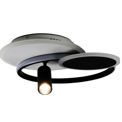 LED Dimmable ceiling light LED/65W/230V 3000-6500K white/black + remote control