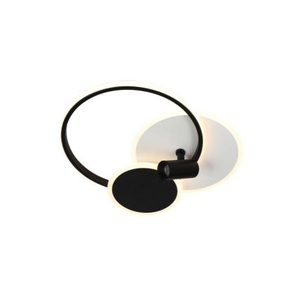 LED Dimmable ceiling light LED/65W/230V 3000-6500K white/black + remote control