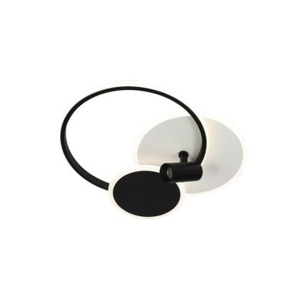 LED Dimmable ceiling light LED/65W/230V 3000-6500K white/black + remote control