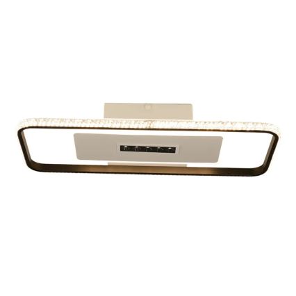 LED Dimmable ceiling light LED/75W/230V 3000-6500K white/black + remote control