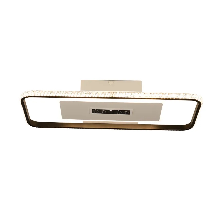 LED Dimmable ceiling light LED/75W/230V 3000-6500K white/black + remote control