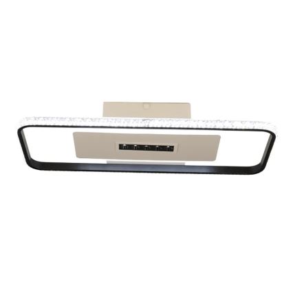 LED Dimmable ceiling light LED/75W/230V 3000-6500K white/black + remote control
