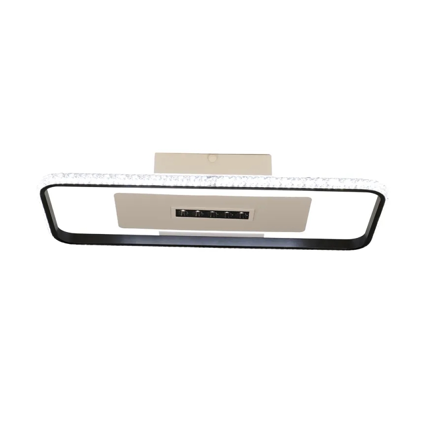 LED Dimmable ceiling light LED/75W/230V 3000-6500K white/black + remote control