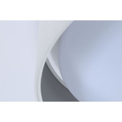 LED Dimmable ceiling light SMART GALAXY LED/24W/230V d. 45 cm 2700-6500K Wi-Fi Tuya white/silver + remote control