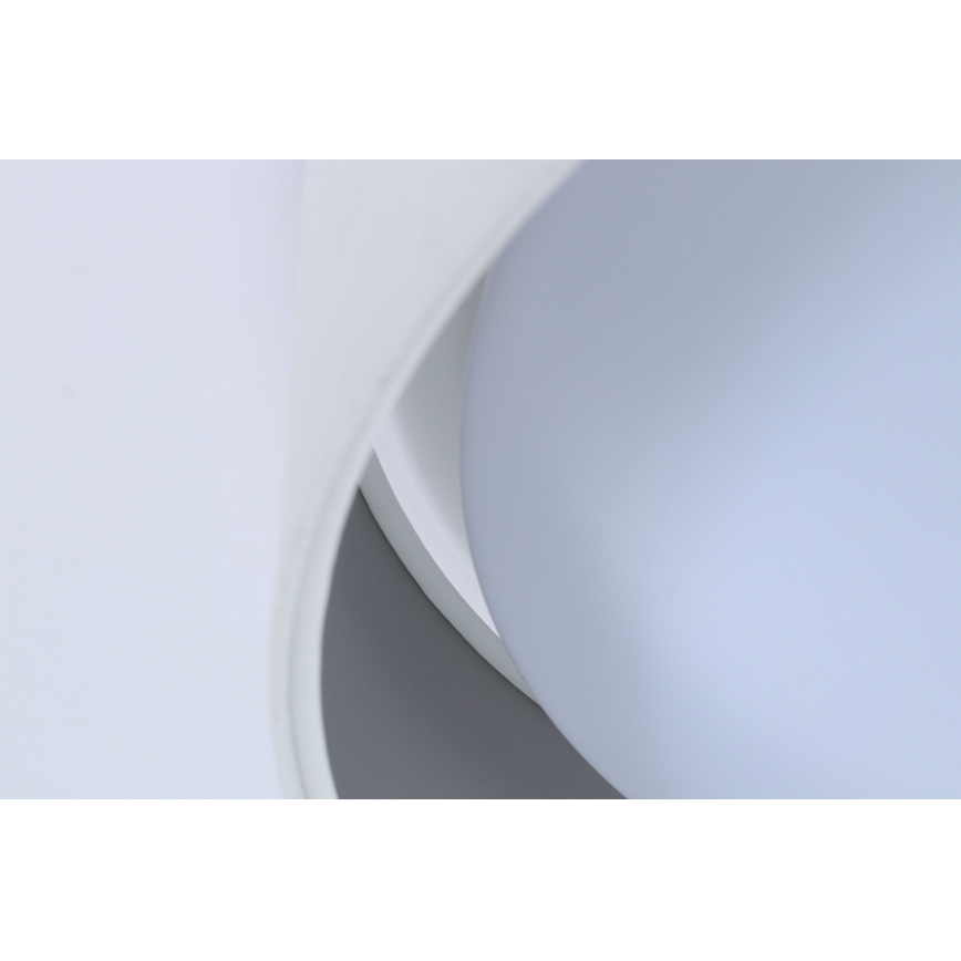 LED Dimmable ceiling light SMART GALAXY LED/24W/230V d. 45 cm 2700-6500K Wi-Fi Tuya white/silver + remote control
