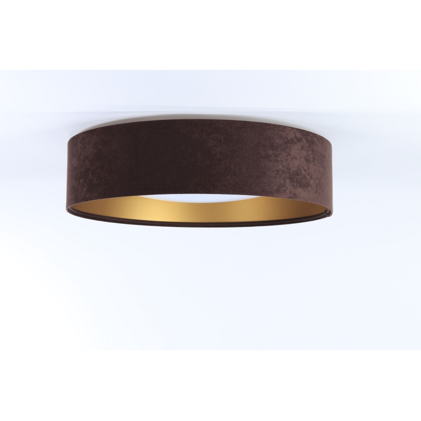 LED Dimmable ceiling light SMART GALAXY LED/36W/230V d. 55 cm 2700-6500K Wi-Fi Tuya brown/gold + remote control
