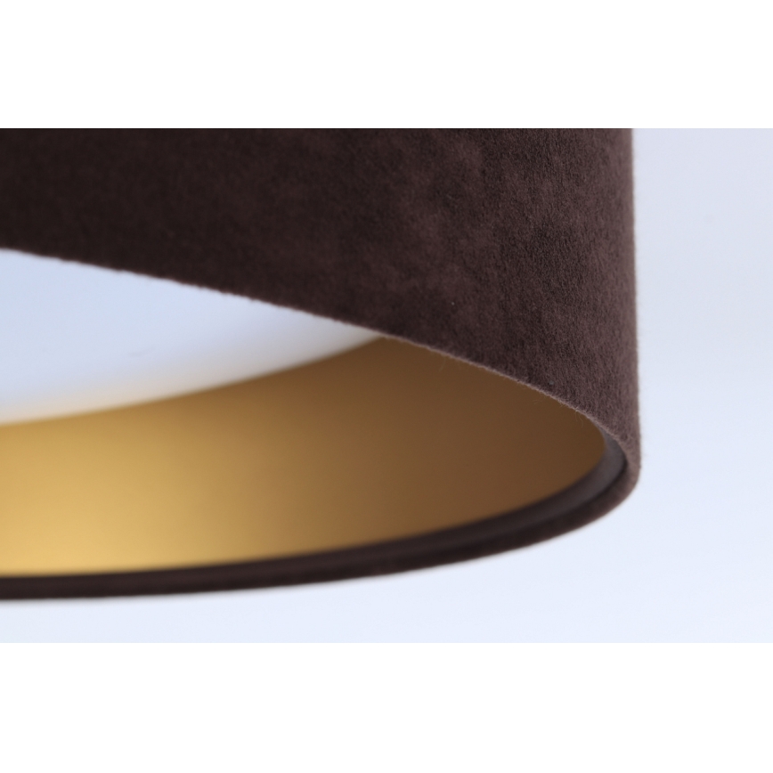 LED Dimmable ceiling light SMART GALAXY LED/36W/230V d. 55 cm 2700-6500K Wi-Fi Tuya brown/gold + remote control