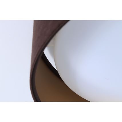 LED Dimmable ceiling light SMART GALAXY LED/36W/230V d. 55 cm 2700-6500K Wi-Fi Tuya brown/gold + remote control