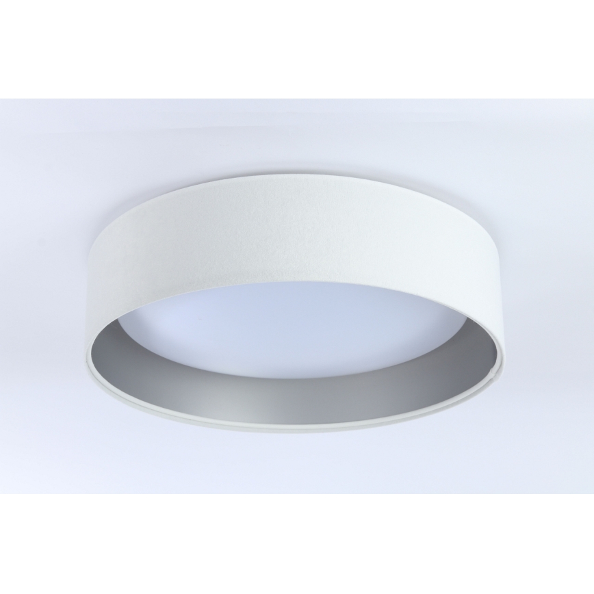 LED Dimmable ceiling light SMART GALAXY LED/36W/230V d. 55 cm 2700-6500K Wi-Fi Tuya white/silver + remote control
