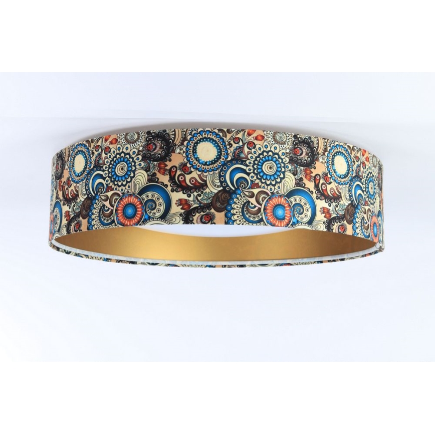 LED Dimmable ceiling light SMART GALAXY LED/36W/230V d. 55 cm 2700-6500K Wi-Fi Tuya colorful/gold+ remote control